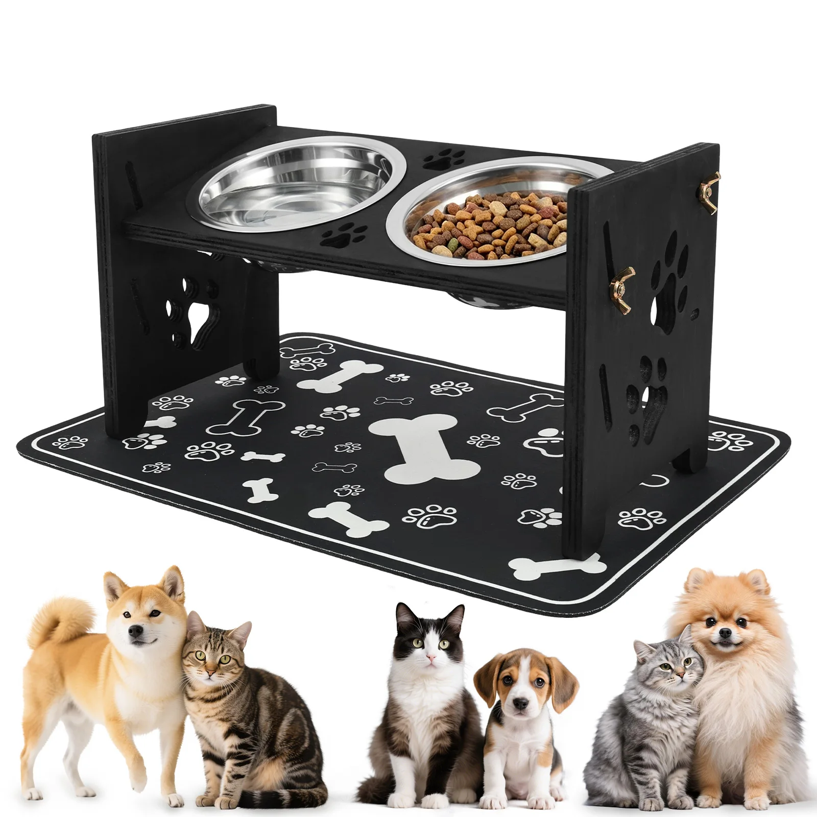 Royal Canin Food Medium - Ciotole Rialzate per Cani con Supporto