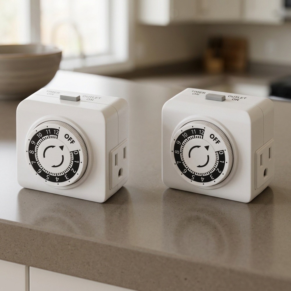 Confezione da 2 Prese Meccanic - Timer Dual Outlet recensione e prezzo